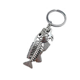 Fish Bone Keychain