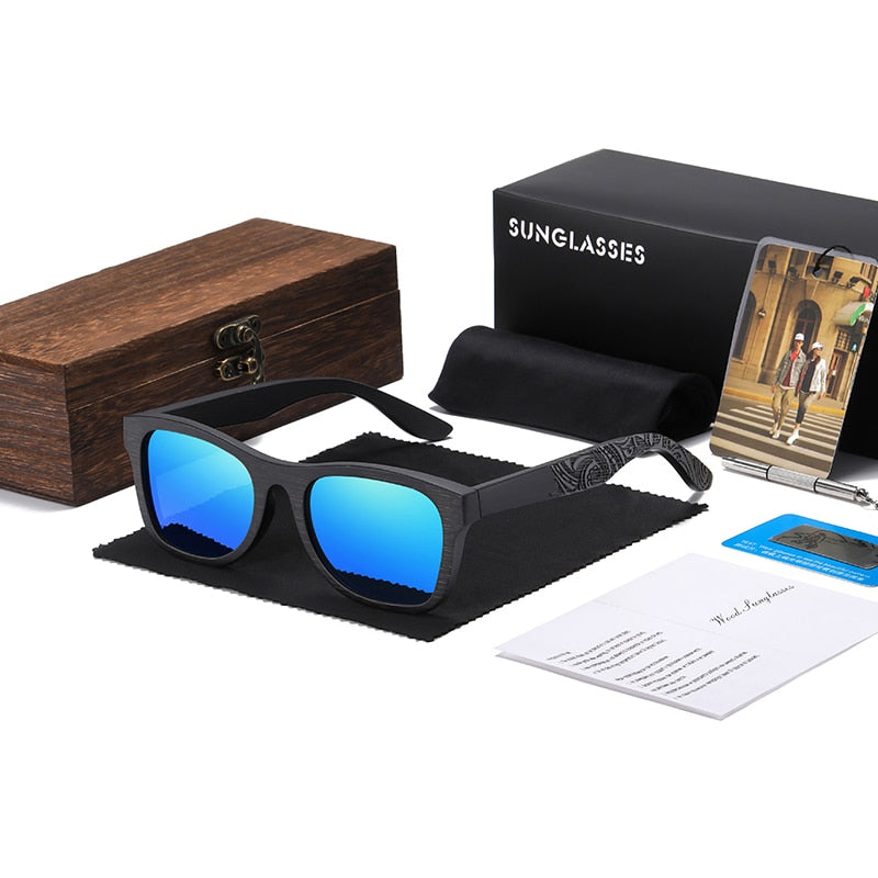 Bamboo Tribal Polarized Glasses