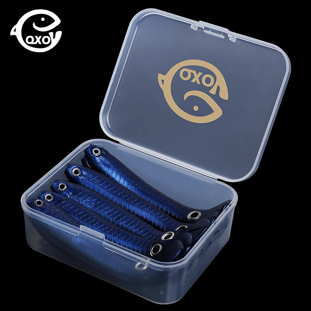 QXO 10pcs/box Loach Soft Lure Kit