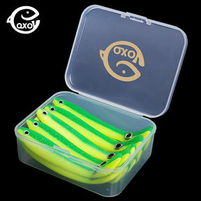 QXO 10pcs/box Loach Soft Lure Kit