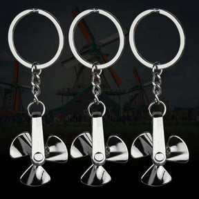 Rotating Propeller Keychain