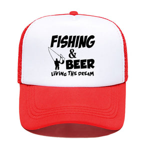 Fishing & Beer Hat